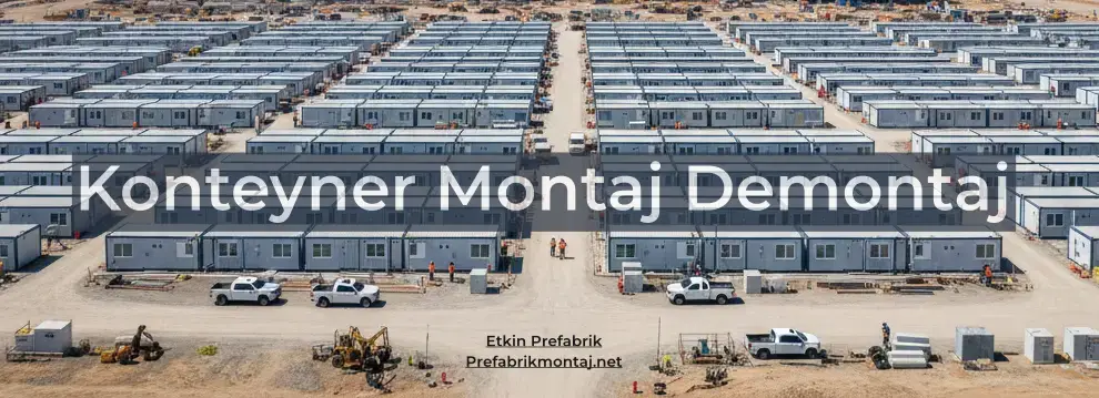 Konteyner Montaj Demontaj Uzmanı