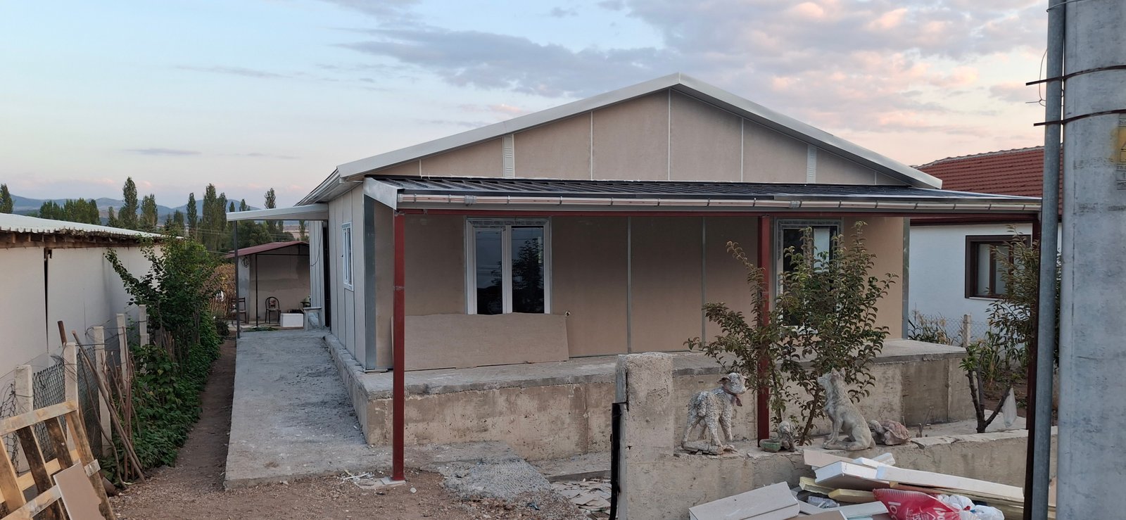 Prefabrik Ev montajı