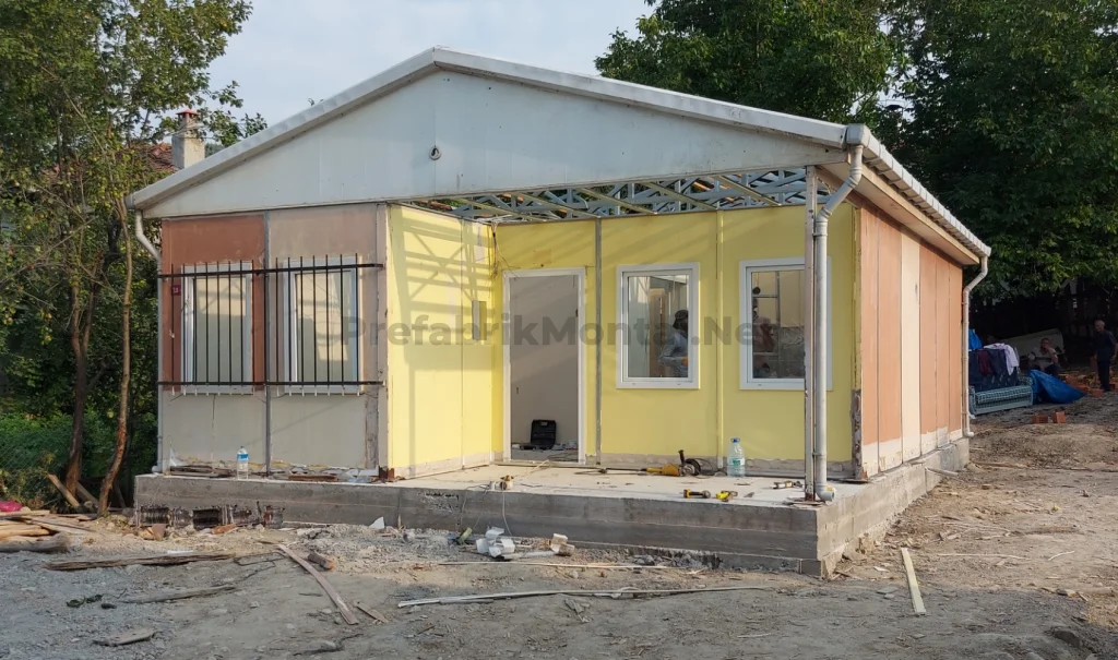 İkinci el prefabrik yapı kontrolü ve montajı