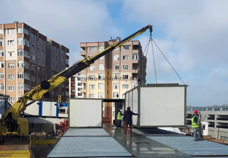 Prefabrik yapı parçalarının taşınması