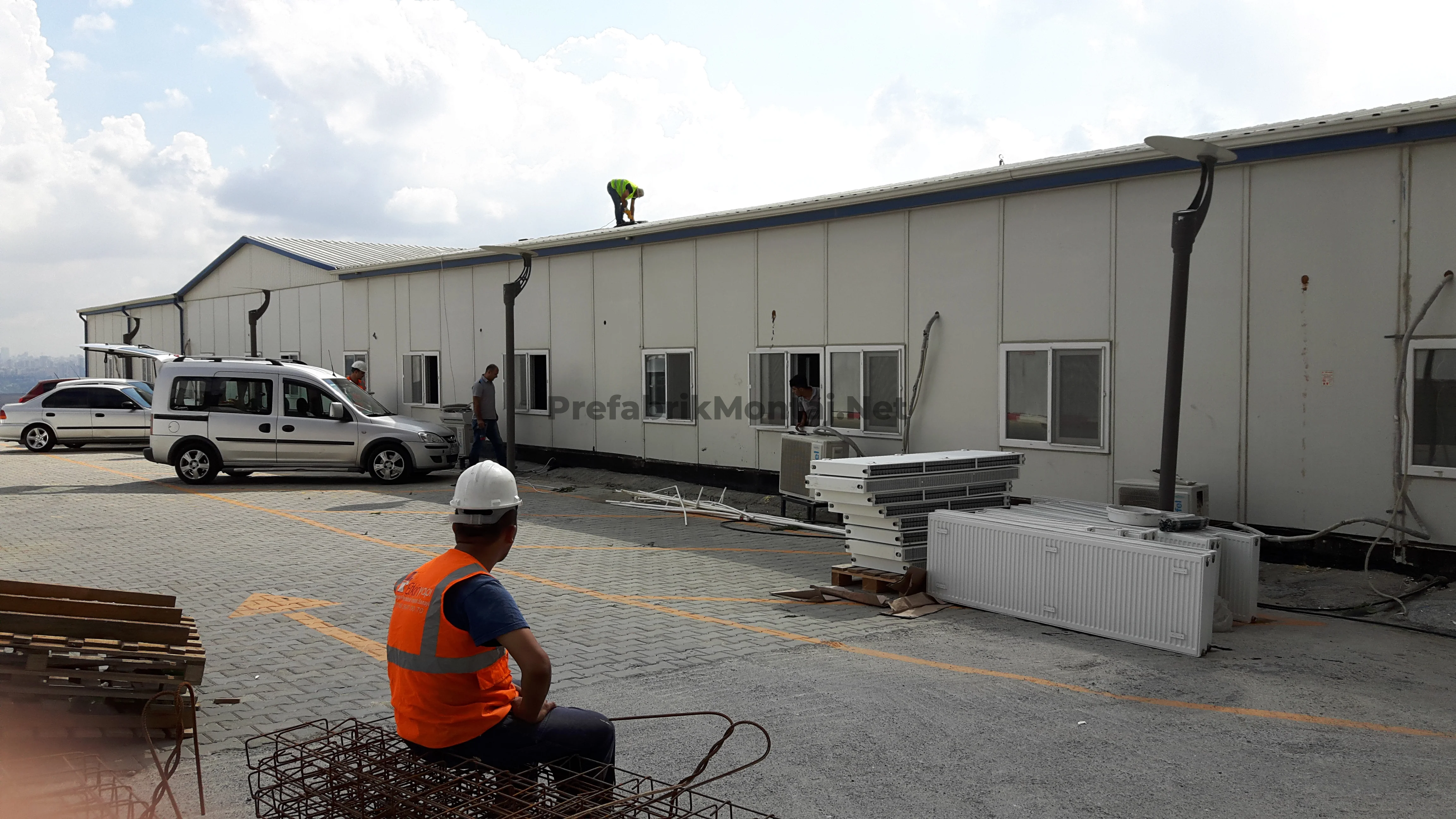Prefabrik söküm ve demontaj çalışması