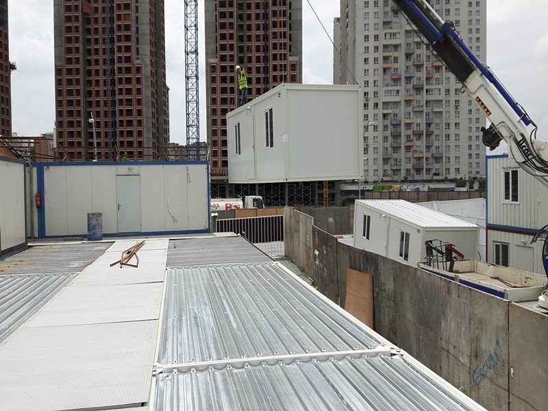 Konteyner Blokları Montajı ve Yerinde Kurulum